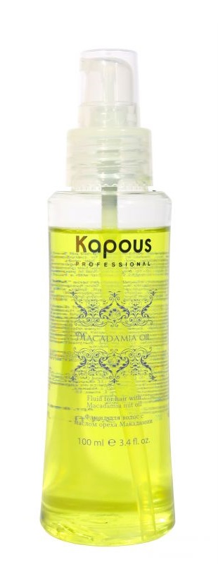 Флюид для волос с маслом ореха макадамии Kapous Macadamia Oil 100 мл.