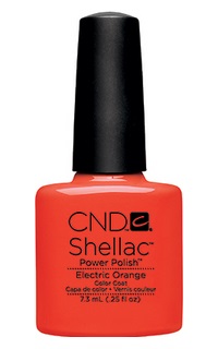 - CND Shellac Electric Orange