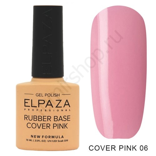   Elpaza 006 Rubber Base Cover Pink 10 