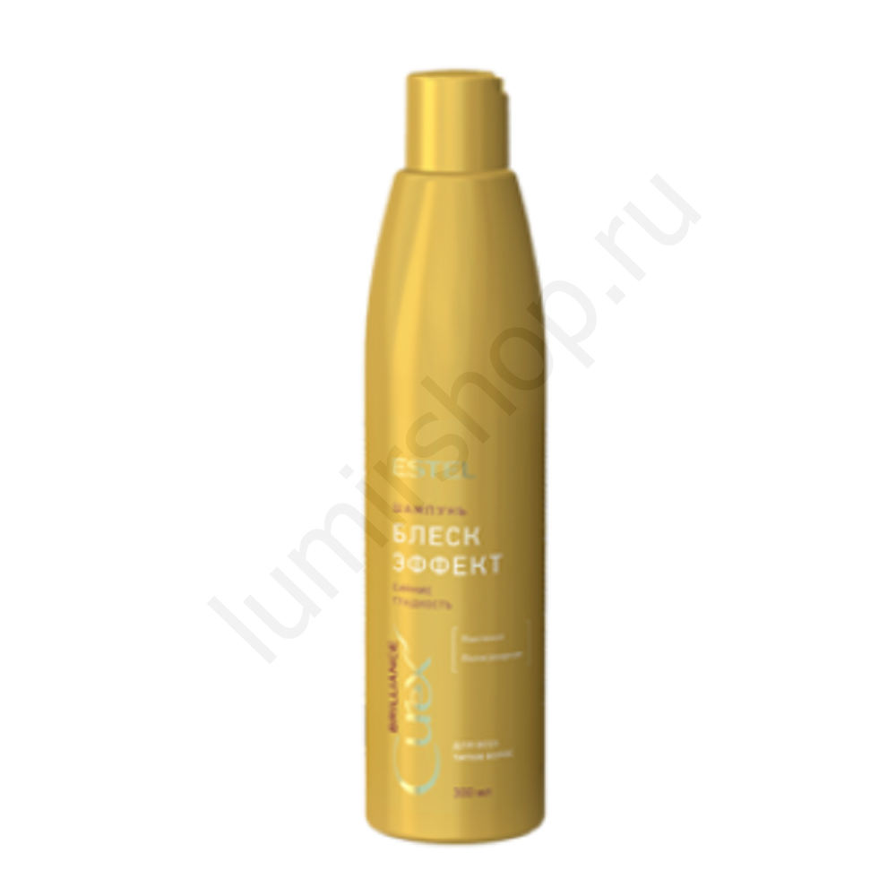 Блеск-шампунь для всех типов волос Estel Curex Brilliance 300 мл