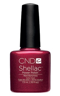 - CND Shellac Red Baroness