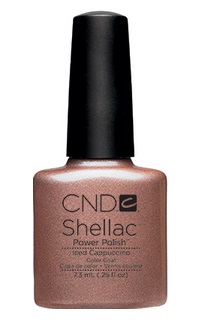 - CND Shellac Iced Cappuccino
