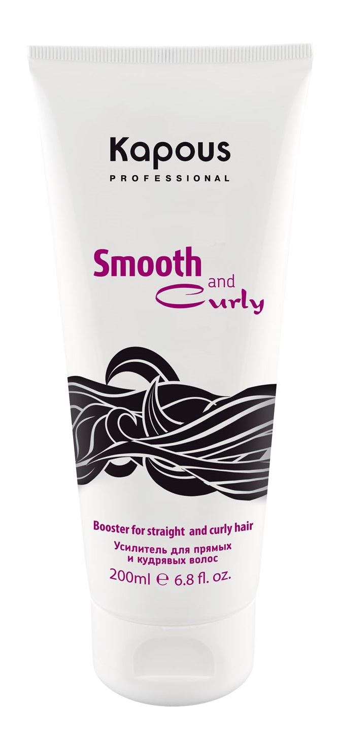 Усилитель для прямых и кудрявых волос Kapous Smooth and Curly 200 мл.